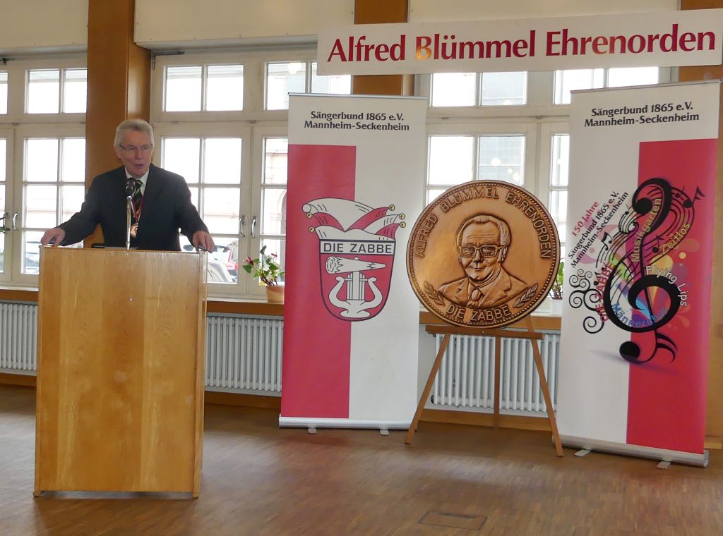 Verleihung Alfred-Blümmel-Ehrenorden